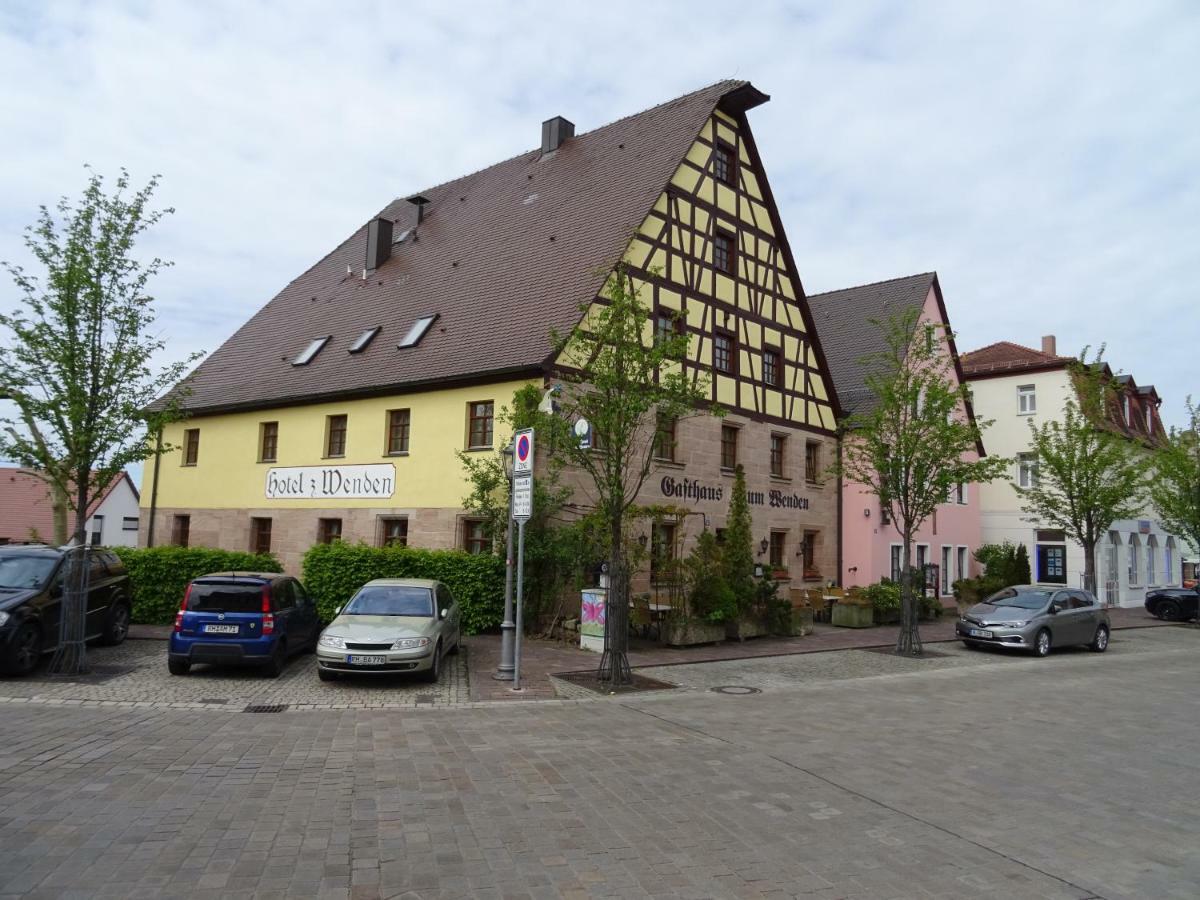 Hotel,Gasthaus Zum Wenden Wendelstein Eksteriør billede